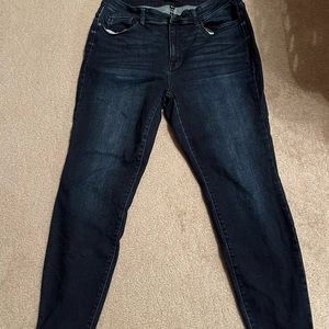 High waist dark wash skinny jeans by Judy Blue. Size 18W.